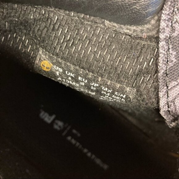 TIMBERLAND Sz 8 Paisley Limited  Edition Moto Combat Type Lace Up Boots - Picture 8 of 10